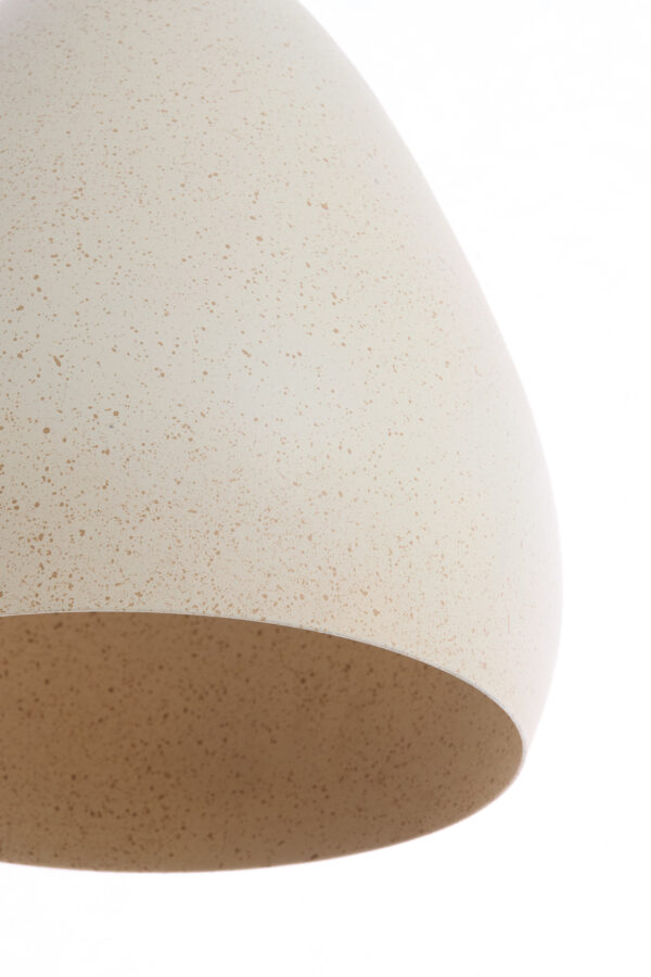 Witte keramische hanglamp strak design Light & Living Risari - Ø 24 cm - Image 4