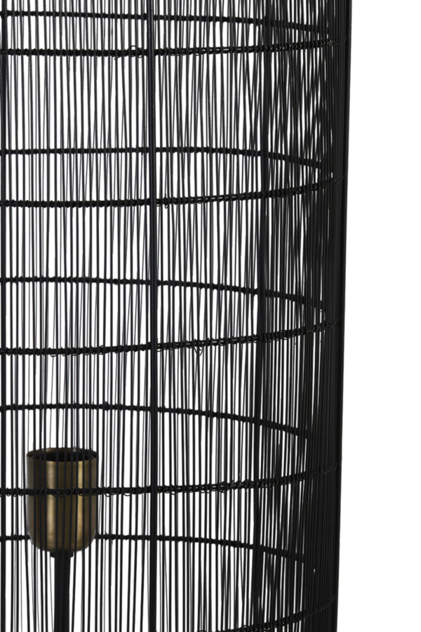 Zwarte vloerlamp op standaard Light & Living Gruaro – H 150 cm - Image 7