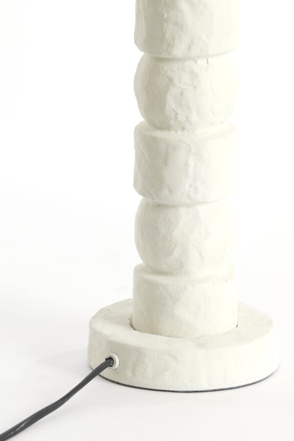witte lampenvoet  Light & Living Akti - H 58 cm - Image 5