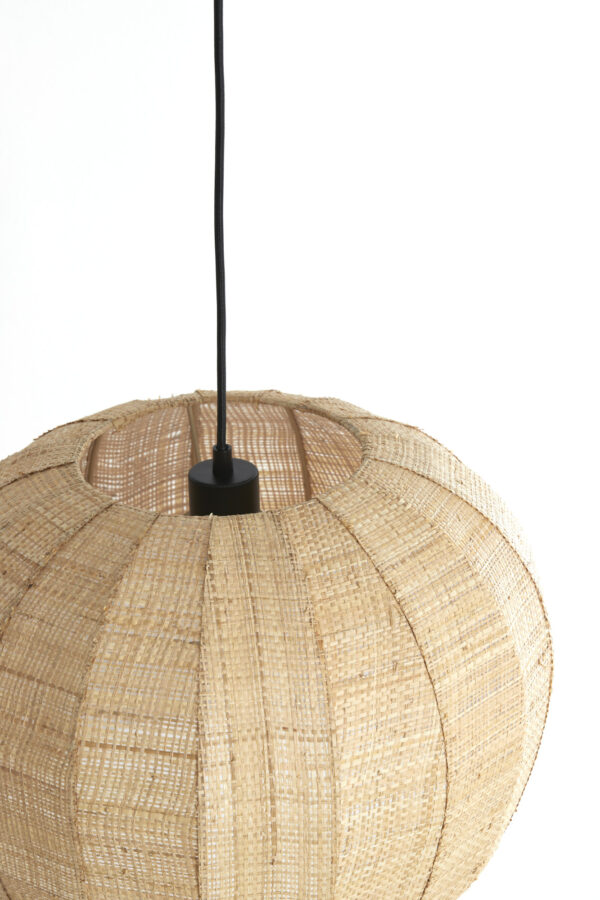 Natuurlijke rotan hanglamp in naturel tint Light & Living Rafaella - Ø 42 cm - Image 5