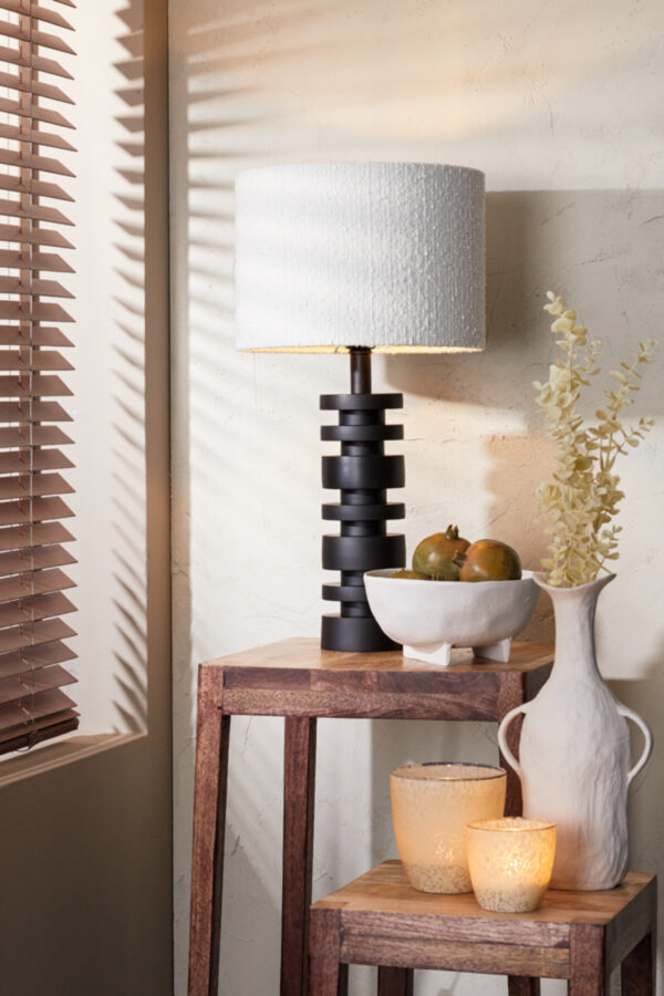 Zwarte lampenvoet design Light & Living Desley - H 36 cm - Image 4