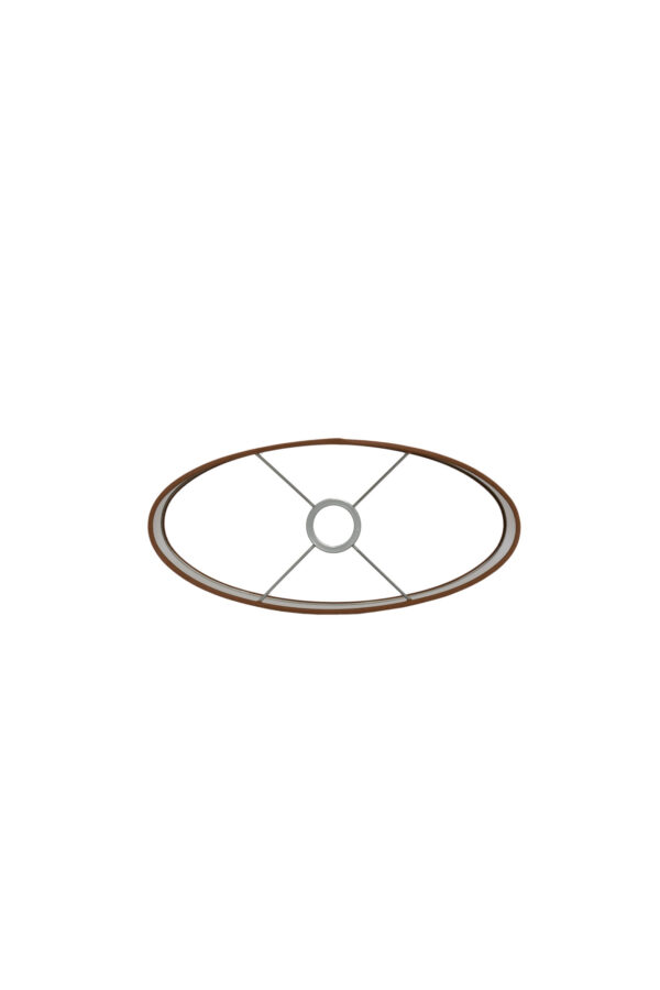 Brown cilindrical lamp shade Light & Living Penny - H 28 cm - Image 7