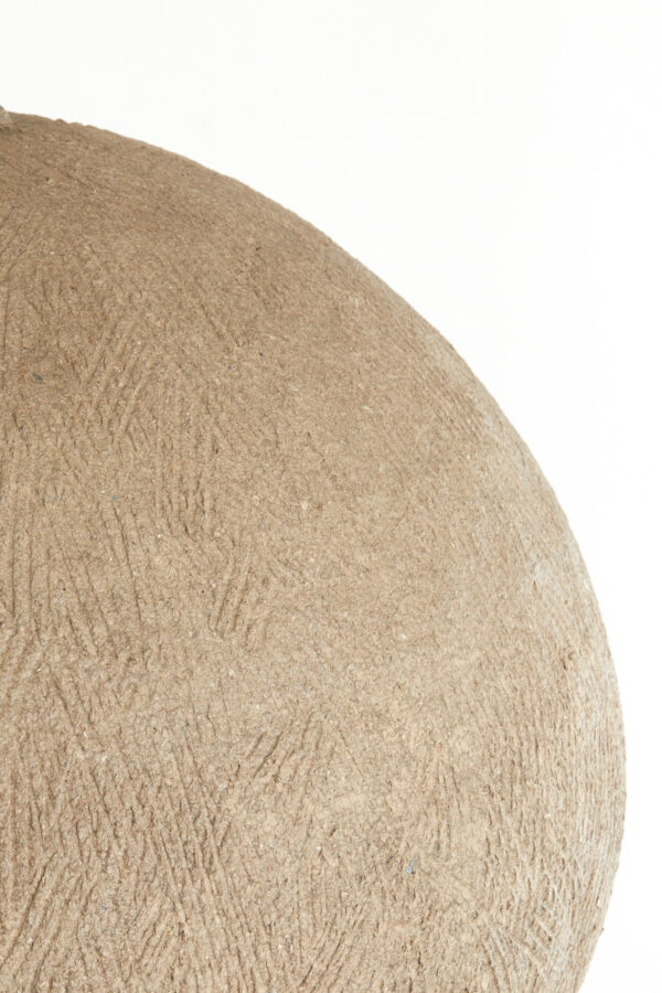 Beige natuurlijke hanglamp met textiellook Light & Living Celmiros - Ø 51 cm - Image 5