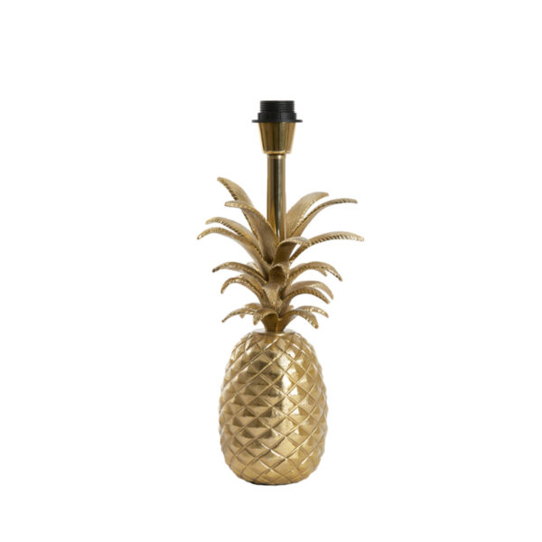 Lampvoet in gouden ananasdesign Light & Living Pineapple - H 37 cm