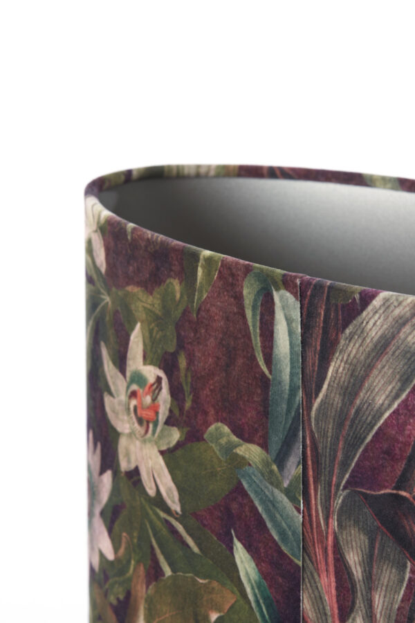 Bloemenprint lampenkap in kleur Light & Living Passion - H 25 cm - Image 6