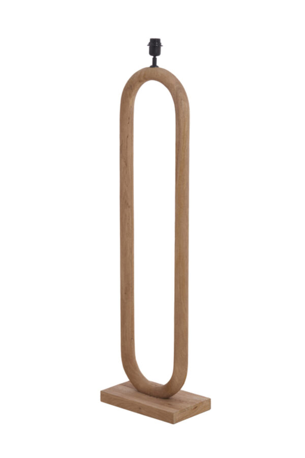 Houten lampenhouder ovaal Light & Living Paceco - H 119 cm - Image 3
