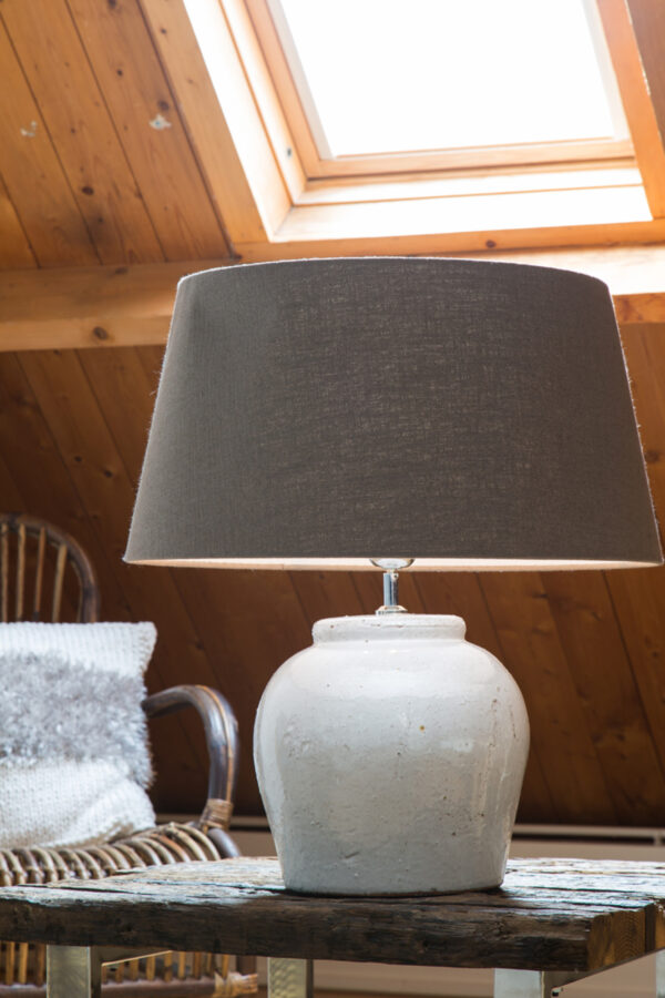 Witte lampenvoet bolvormig Light & Living Etna - H 40 cm - Image 3