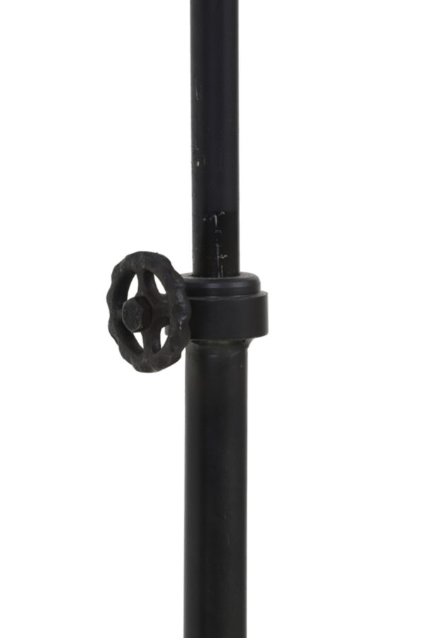 Industriële zwarte vloerlamp Light & Living Jody - H 165 cm - Image 7