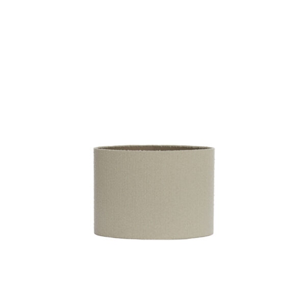 Beige cilinderlampenkap voor sfeervolle verlichting Light & Living Bolero - H 32 cm