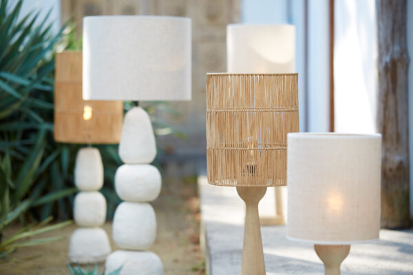 Natuurlijke rotan lampenkap voor interieur Light & Living Lanzano - Ø 25 cm - Image 5