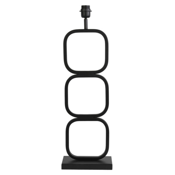 Kleurrijke tafellamp Light & Living Lutika met speels motief – H 69 cm