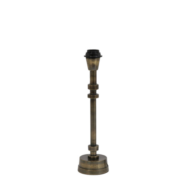 Antieke bruine lampenvoet Light & Living Howell - H 38 cm