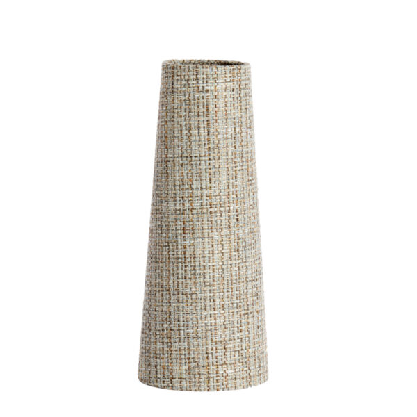 Stoffen lampenkap beige geweven Light & Living Okavi - Ø 12,5 cm