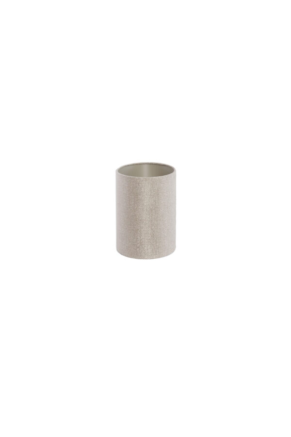 Cilindervormige stoffen lampenkap beige  Light & Living Brandy - H 25 cm - Image 4