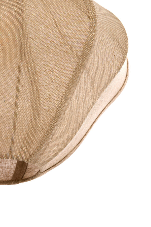 Beige ovale stoffen hanglamp Light & Living Sukau - Ø 38 cm - Image 4