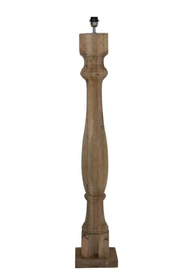 Houten lampenvoet klassiek ontwerp Light & Living Robbia - H 125 cm - Image 2