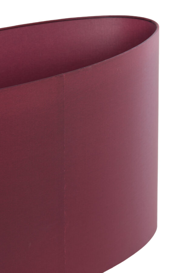 Stoffen lampenkap burgundy cilindervormig Light & Living Imani - H 28 cm - Image 6