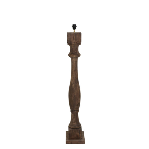 Houten lampenvoet in originele stijl Light & Living Robbia - H 125 cm