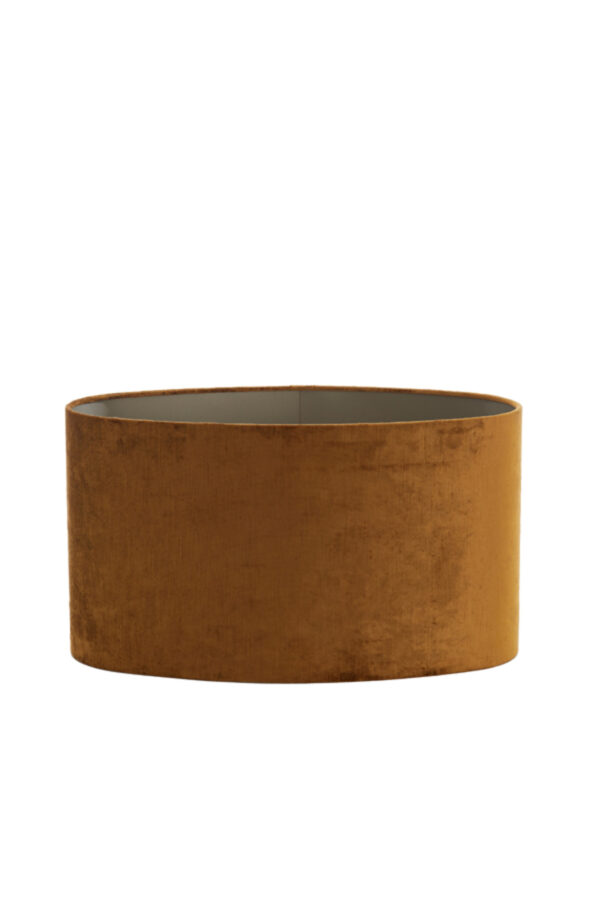 Gouden lampenkap fluwelen cilinder Light & Living Gemstone - H 32 cm - Image 2