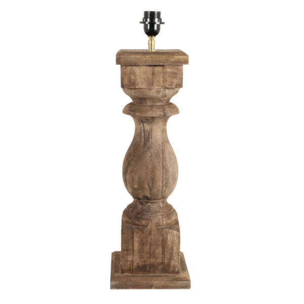 Houten lampvoet klassiek design Light & Living Cadore - H 64 cm