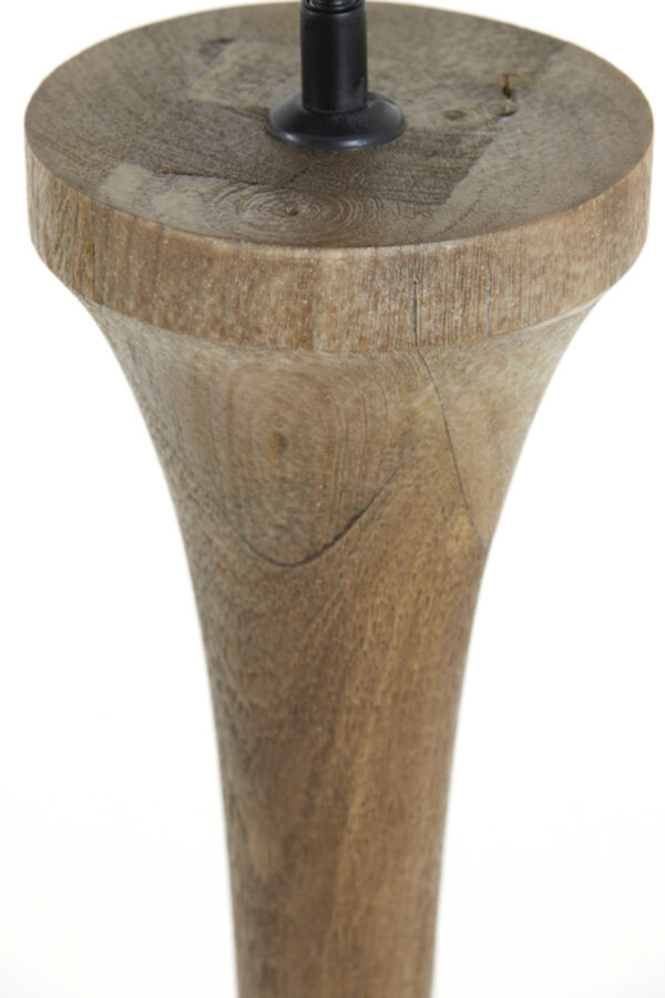 Houten moderne vorm lampenvoet Light & Living Nicolo - H 130 cm - Image 7