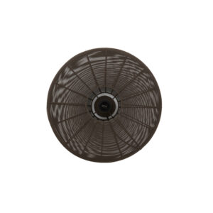 Zwarte ronde draad hanglamp Light & Living Bahoto - B 51 cm