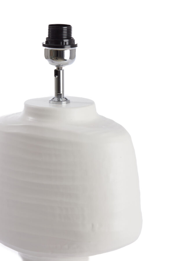 Design witte keramische lampenvoet Light & Living Gandoro - H 39 cm - Image 5