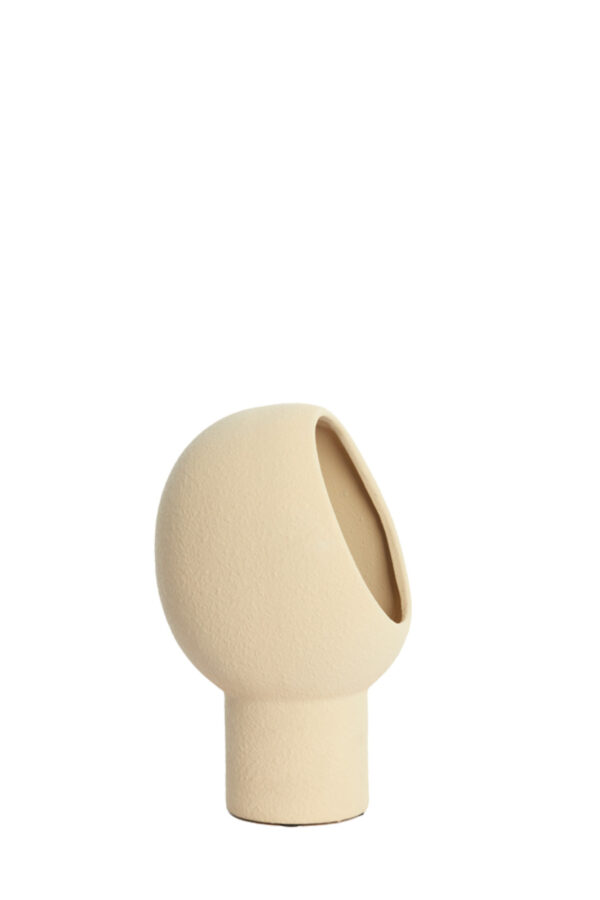Beige ronde tafellamp Light & Living Monk - H 30 cm - Image 4