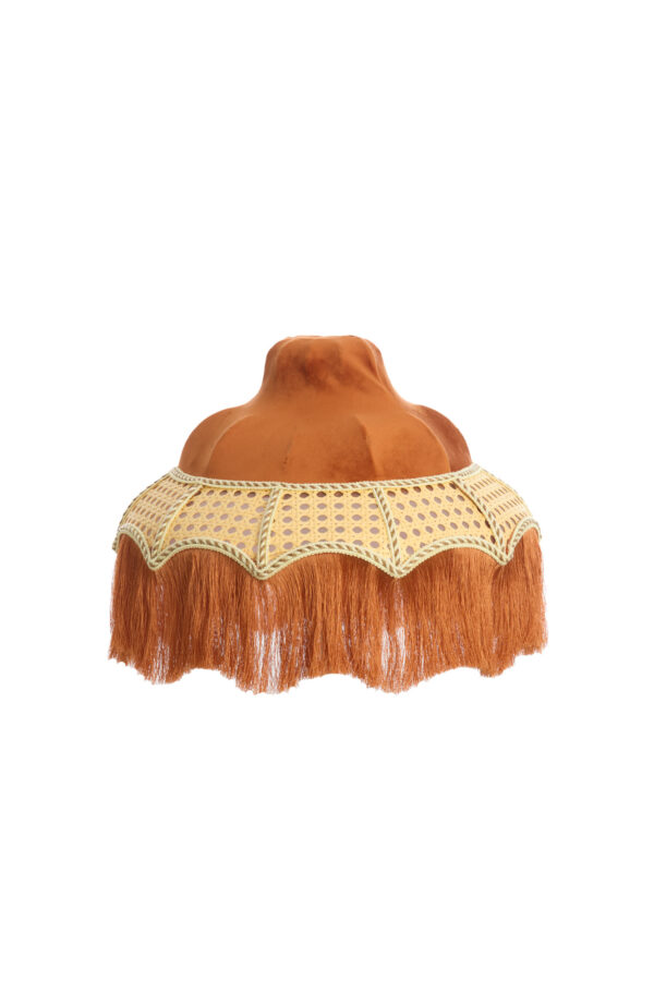Franje lampenkap met rotan Light & Living Mizia - Ø 35 cm - Image 2