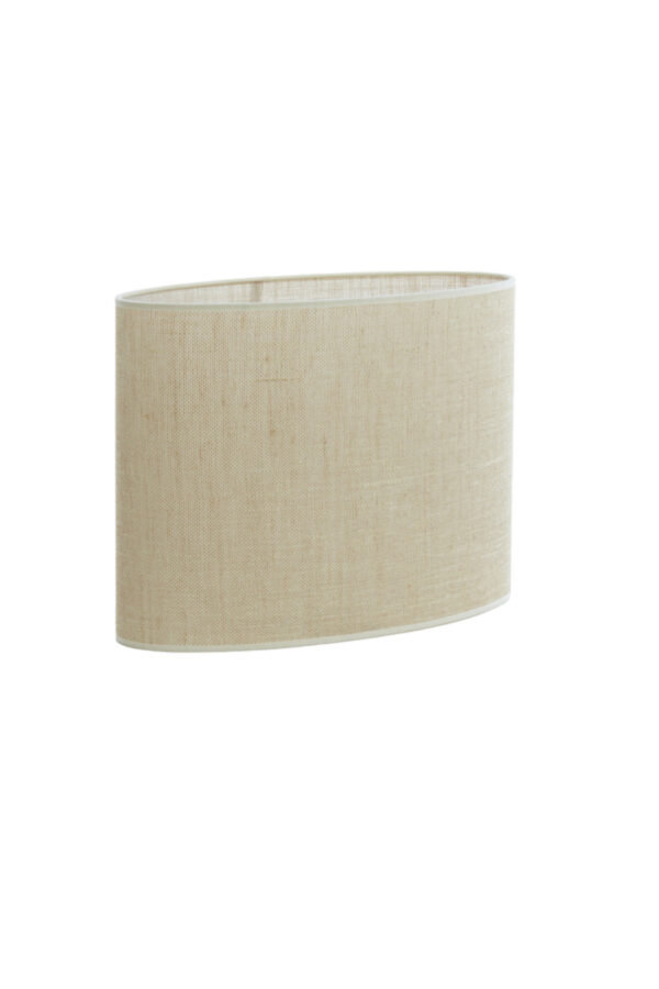 Beige stoffen lampenkap in cilindervorm Light & Living Sendai - H 32 cm - Image 3