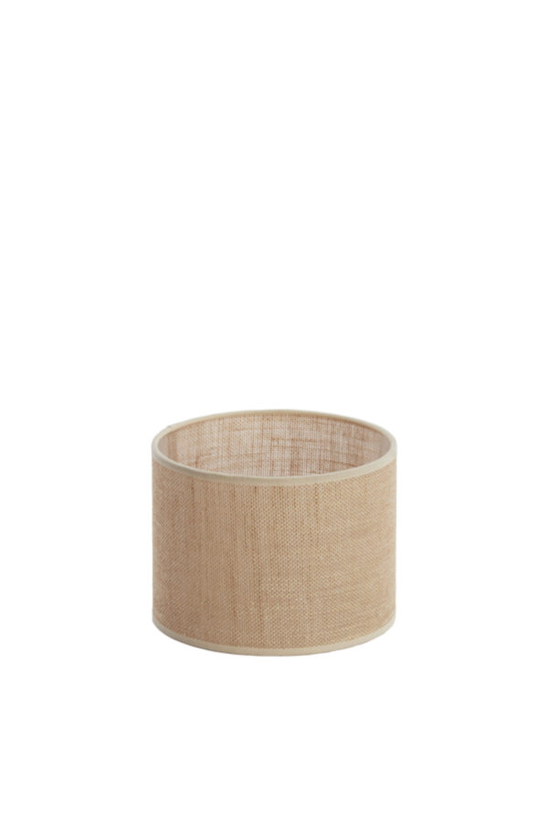 Cilindergevormde lampenkap beige stof Light & Living Sendai - Ø 20 cm - Image 3