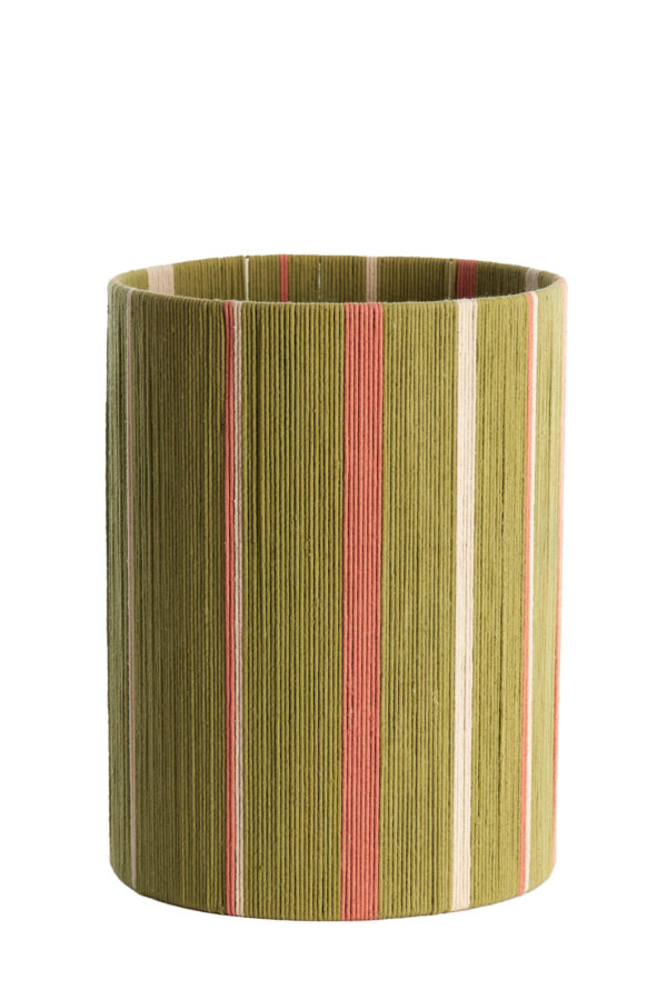 Groen-roze gestreepte lampenkap Light & Living Medan - Ø 30 cm - Image 2