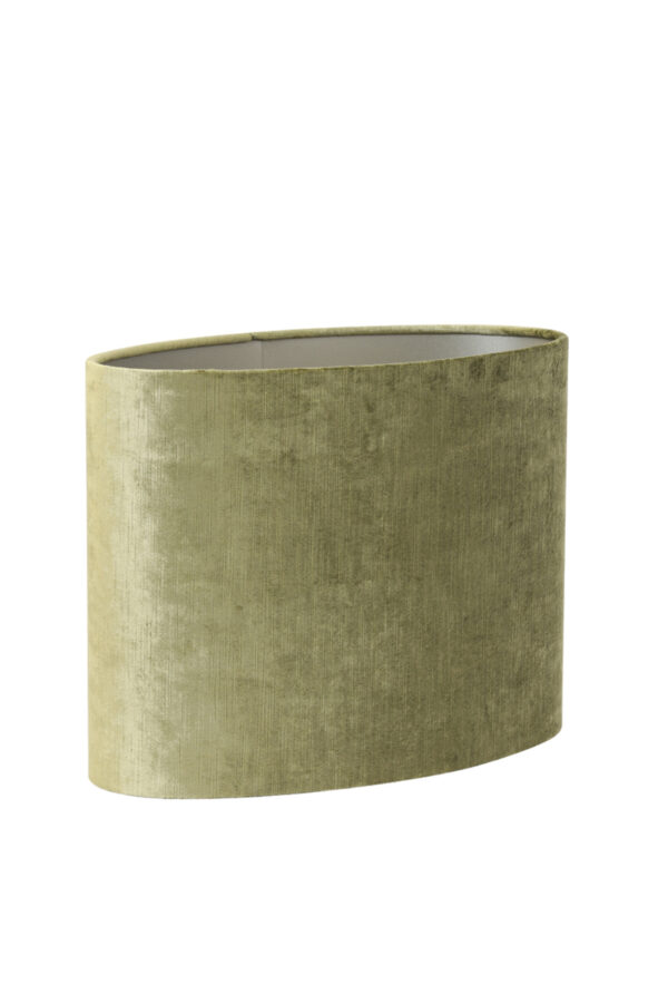 Groene stof cilinder lampenkap Light & Living Gemstone - H 25 cm - Image 3