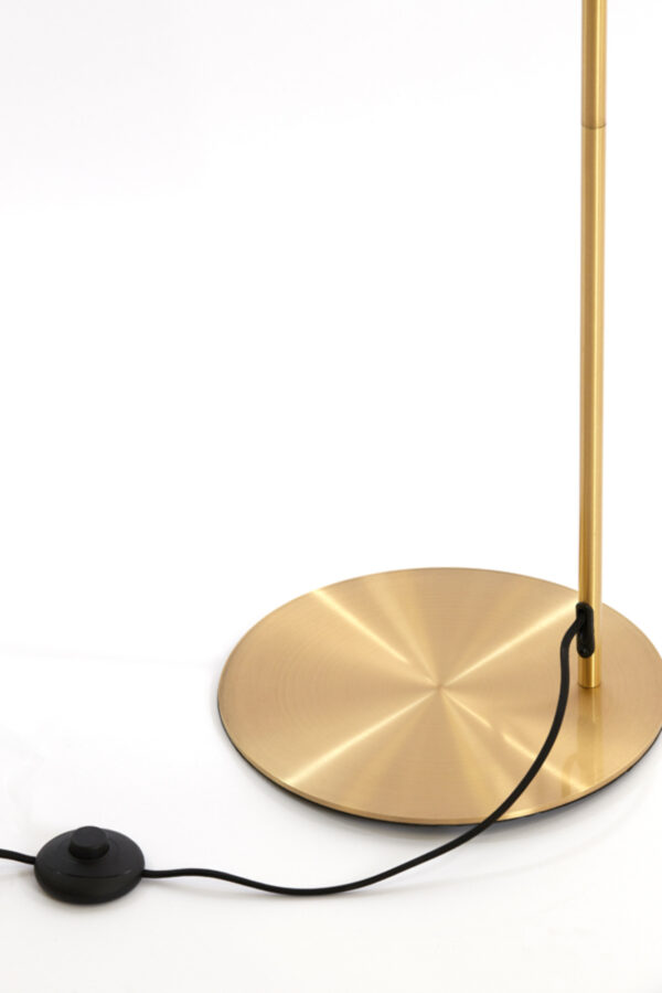 Gouden vloerlamp metaal draadwerk Light & Living Moroc - H 160 cm - Image 5