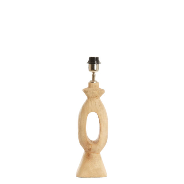 Houten lampenvoet sculptuur Light & Living Django - H 45 cm