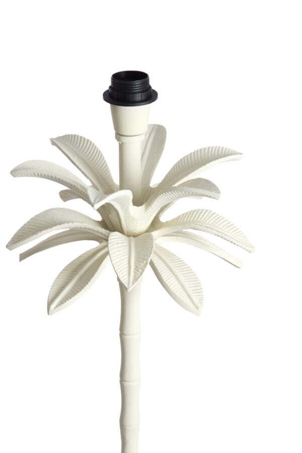 Trendy cremekleurige vloerlamp palmboom Light & Living Armata - Image 3