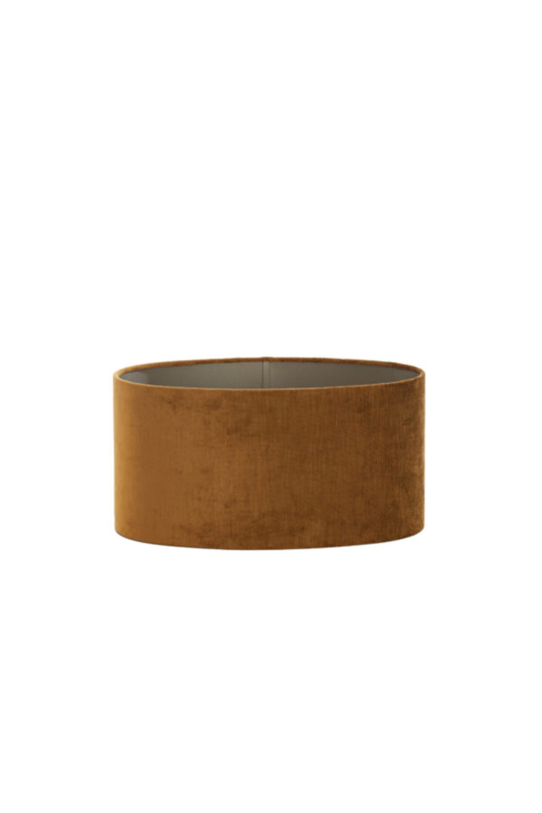 Velvet lampenkap goud cilindrisch Light & Living Gemstone - H 19 cm - Image 2