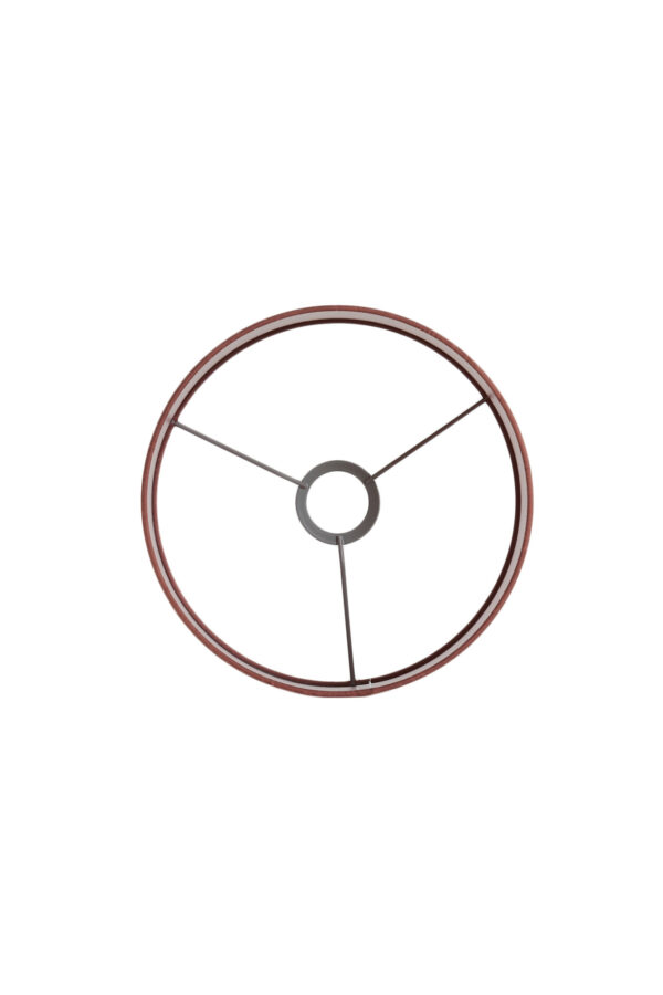 Rode cilinder lampenkap stof Light & Living Imani - Ø 25 cm - Image 6