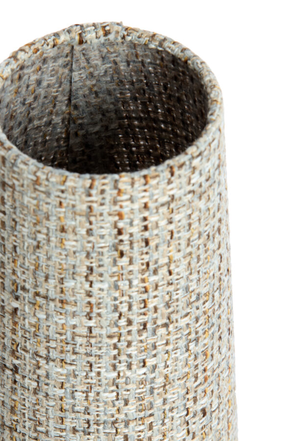 Stoffen lampenkap beige geweven Light & Living Okavi - Ø 12,5 cm - Image 4