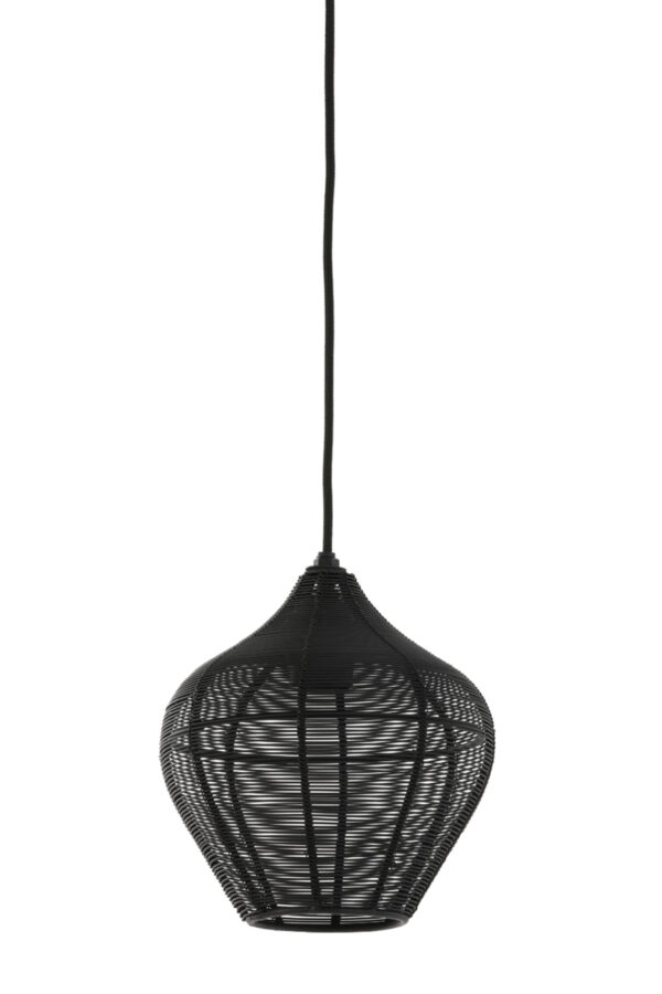 Zwarte draad hanglamp modern Light & Living Alvaro - Ø 20 cm - Image 2