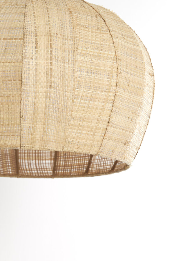 Natuurlijke rotan hanglamp in naturel tint Light & Living Rafaella - Ø 42 cm - Image 3