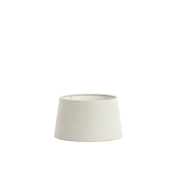 Beige stoffen lampenkap voor sfeer Light & Living Livigno - Ø 17 cm