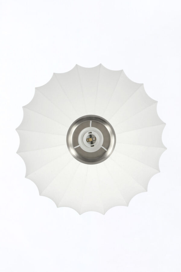 Plafondlamp ovaal met witte kap Light & Living Fay – B 40 cm - Image 7