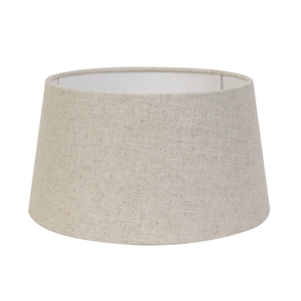 Beige stoffen lampenkap van hoge kwaliteit Light & Living Livigno - Ø 25 cm