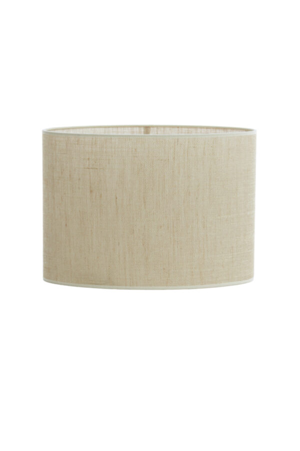 Beige stoffen lampenkap in cilindervorm Light & Living Sendai - H 32 cm - Image 2