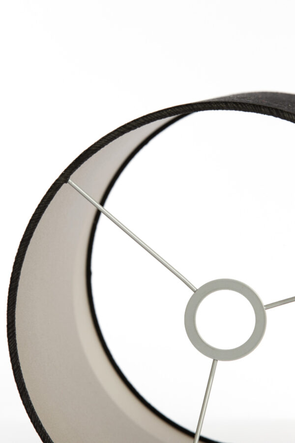 Cilindervormige lampenkap zwart Light & Living Lubis - Ø 30 cm - Image 7