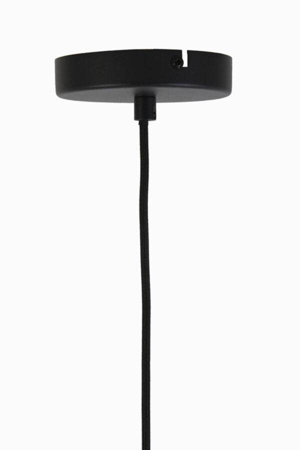 Transparante grijze glazen hanglamp Light & Living Lekar - Ø 21 cm - Image 9