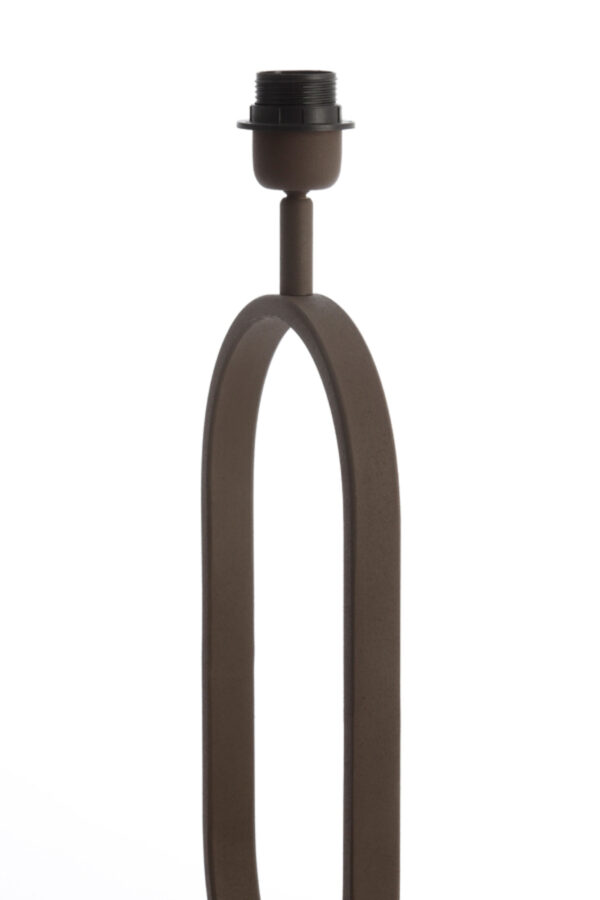 Ovale zwarte lampenvoet Light & Living Jamiri - H 45 cm - Image 6