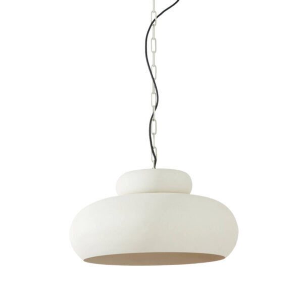 Moderne witte hanglamp minimalistisch Light & Living Neiva - Ø 46 cm