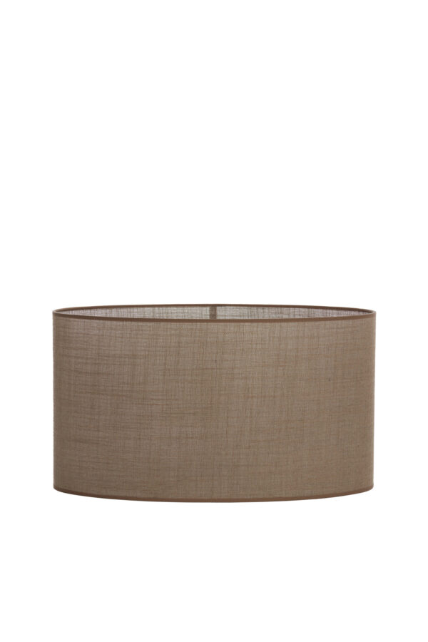 Bruine cilinder lampenkap voor interieur Light & Living Caden - H 32 cm - Image 2